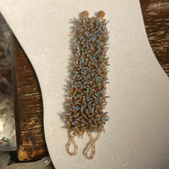 Unique hand made stunning bead bracelet. Lots of time and love in this one - Picture 7 of 11